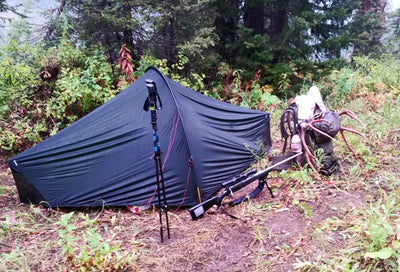 Where do you camp when you're hunting? Campsite selection.