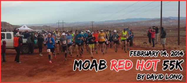 Moab Red Hot 55K Race Report by David Long