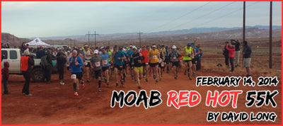 Moab Red Hot 55K Race Report by David Long