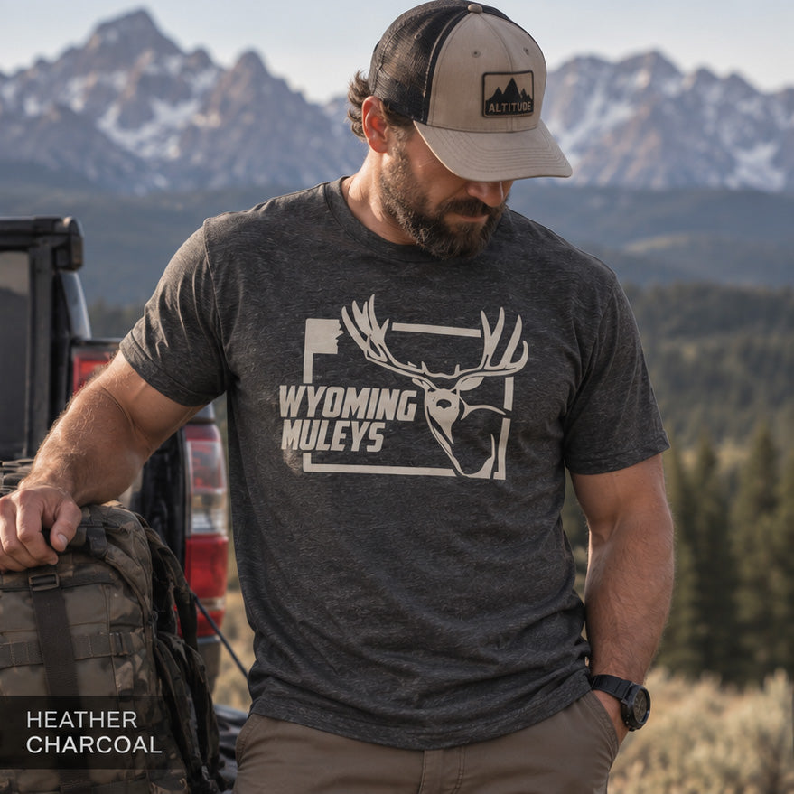 Wyoming Muleys Logo Tee