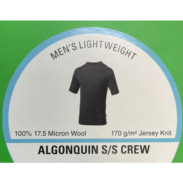 MINUS 33 MERINO WOOL MENS LIGHT WEIGHT CREW MINUS 33 MERINO WOOL MENS LIGHT WEIGHT CREW