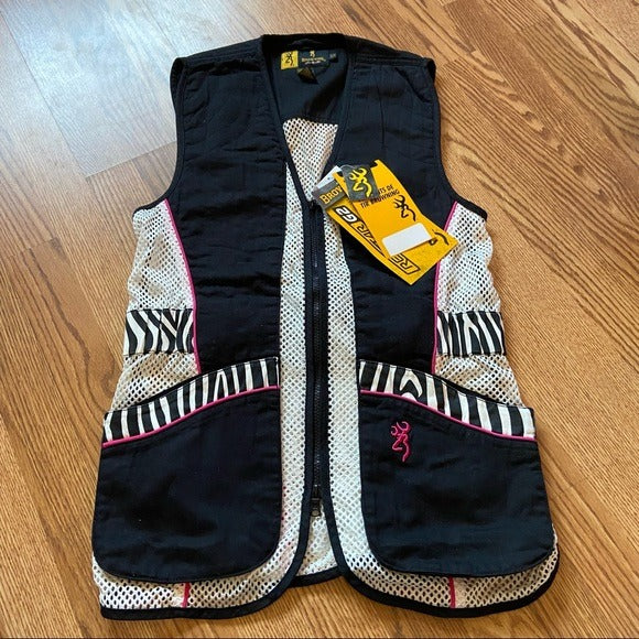 Browning for Her women’s zebra print hunting vest