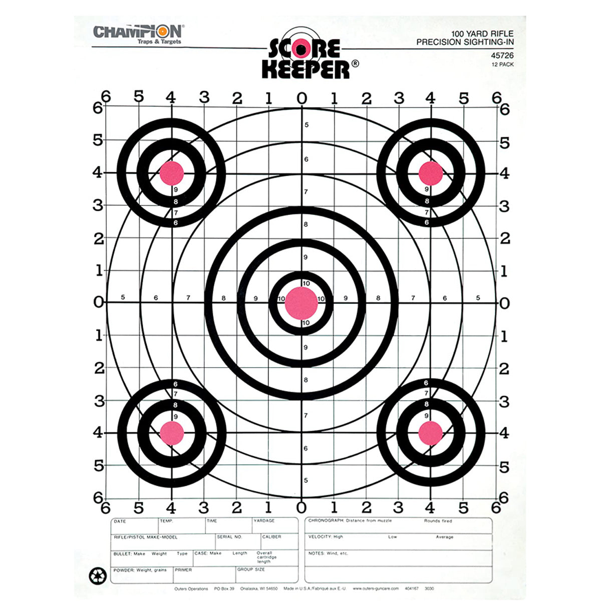 Champion Range and Target