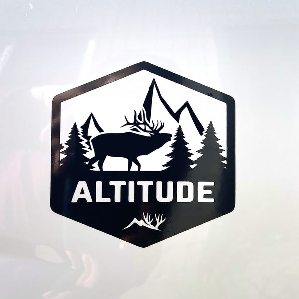 Mountain Elk Altitude Decal Mountain Elk Altitude Decal