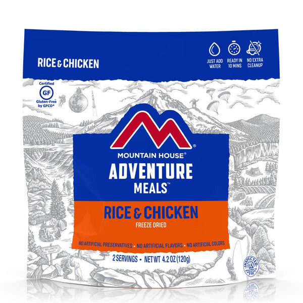 Mountain House Rice and Chicken Adventure Meal Mountain House Rice and Chicken Adventure Meal