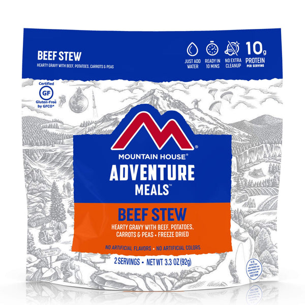 Mountain House Beef Stew Adventure Meal Mountain House Beef Stew Adventure Meal