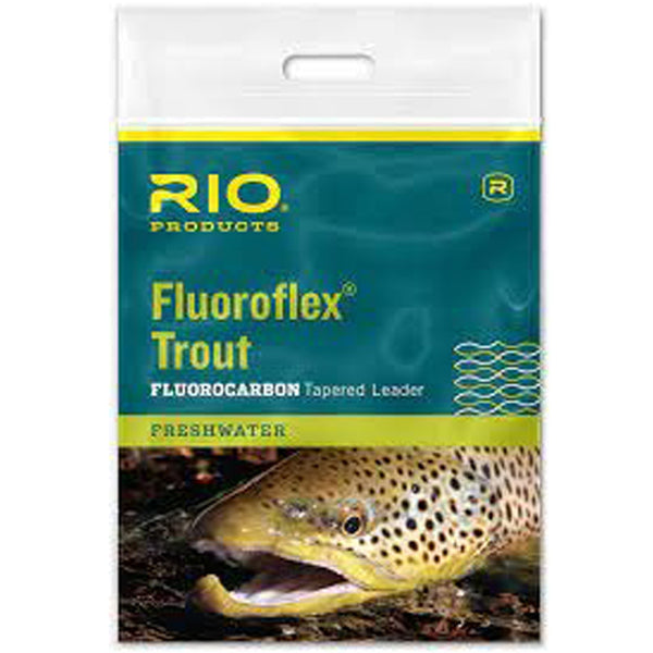 Rio Flouroflex Trout Tapered Leader Rio Flouroflex Trout Tapered Leader