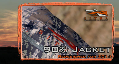 Redesigned for 2014 - Sitka's 90% Jacket