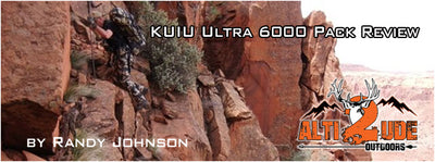 KUIU ULTRALIGHT 6000 PACK SYSTEM REVIEW - By Randy Johnson