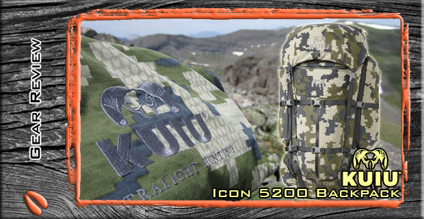 KUIU Icon 5200 - One Bad Ass Pack!