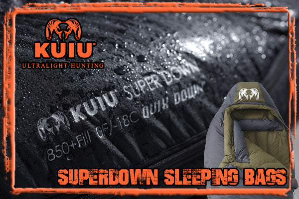 KUIU Superdown Sleeping Bags