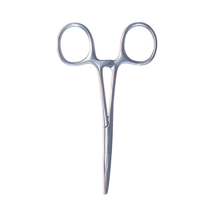 Angler's Accessories 5" Large Loop Stainless Foreceps (curved)