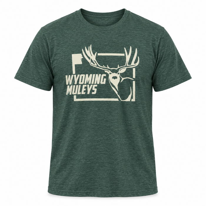 Wyoming Muleys Logo Tee