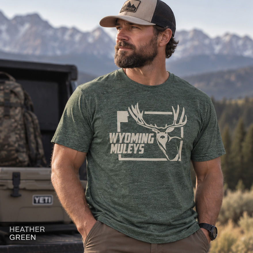Wyoming Muleys Logo Tee