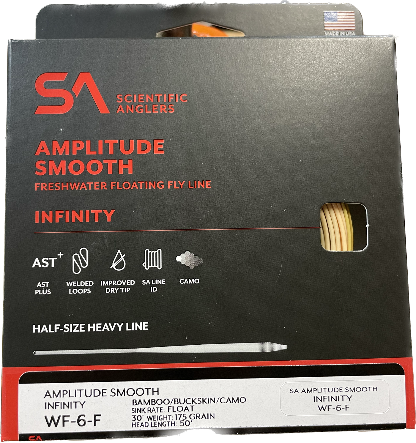 SA Amplitude Smooth Freshwater Floating Fly Line Infinity – Altitude  Outdoors