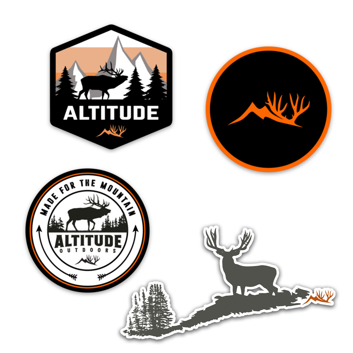 Altitude Sticker 4-Pack