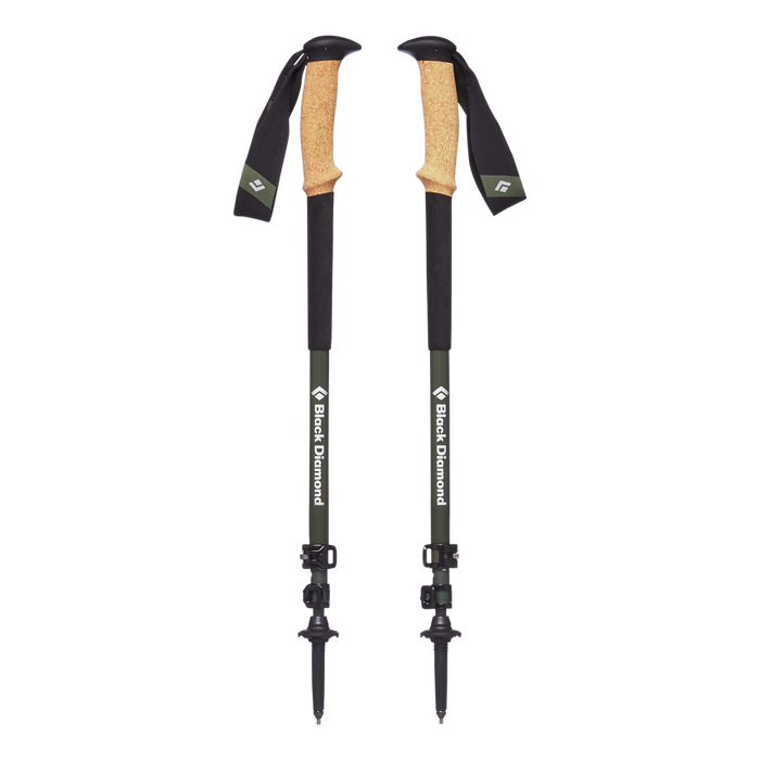 Black Diamond alpine carbon cork trekking poles