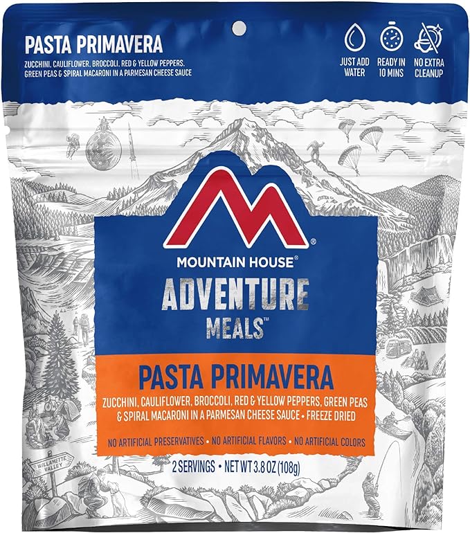 Mountain House Pasta Primavera Adventure Meal