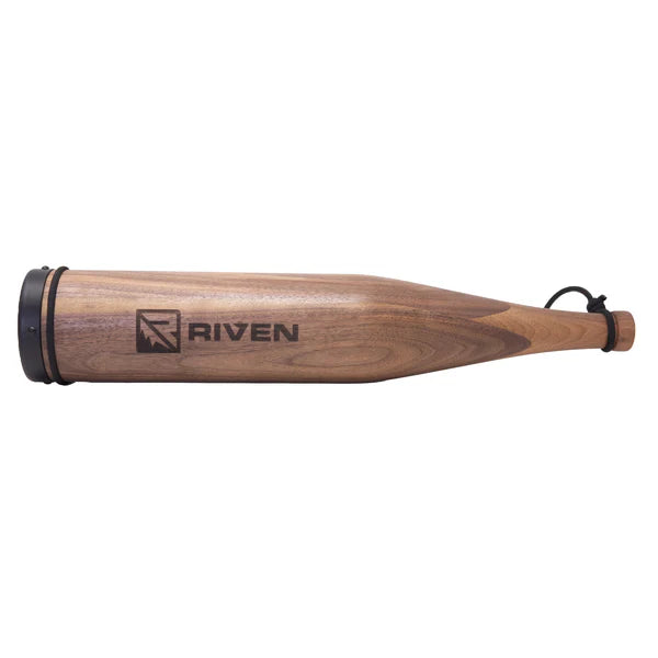 Riven cambium elk bugle tube