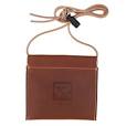 Riven  leather diaphram lanyard