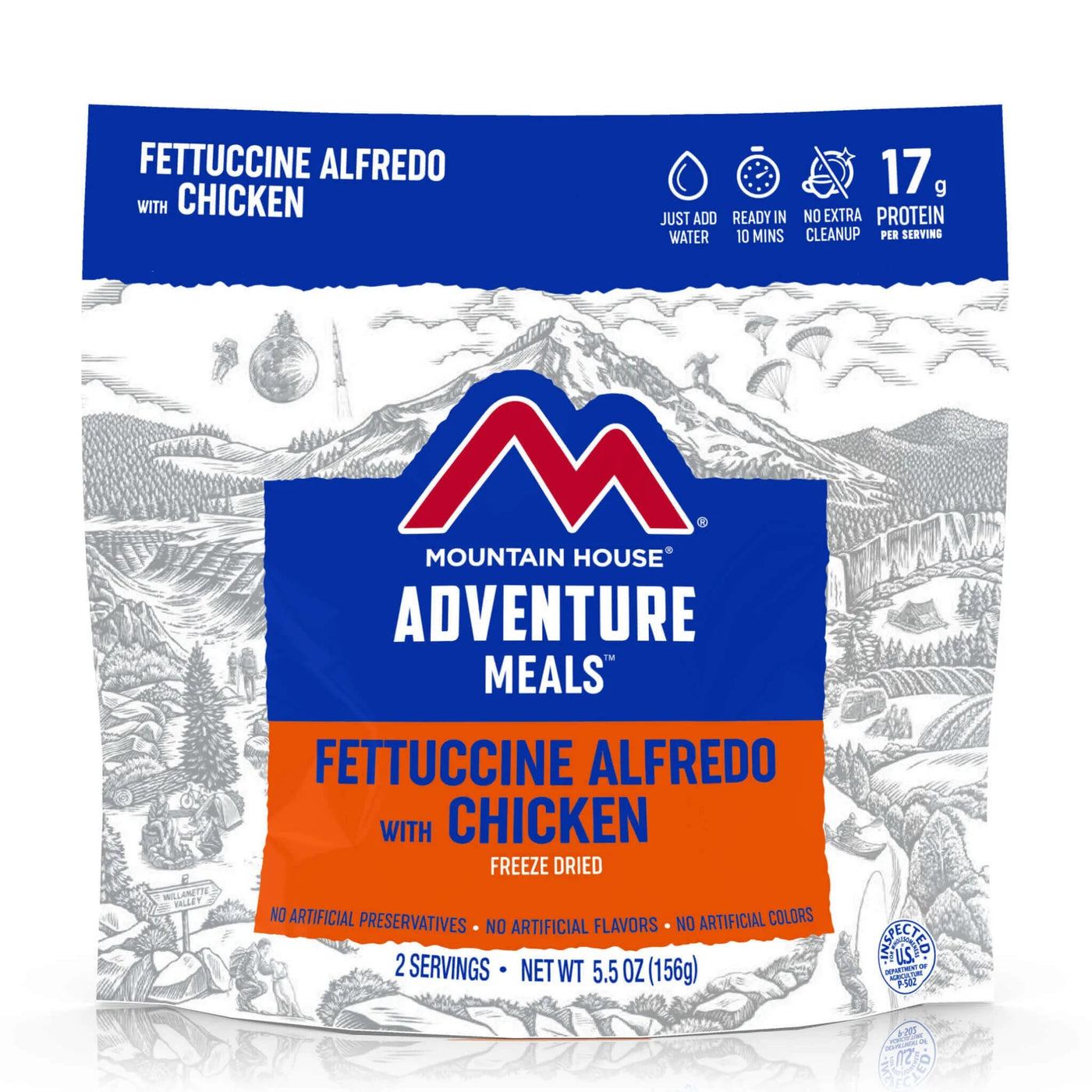 Mountain House Chicken Fettuccine Alfredo Adventure Meal