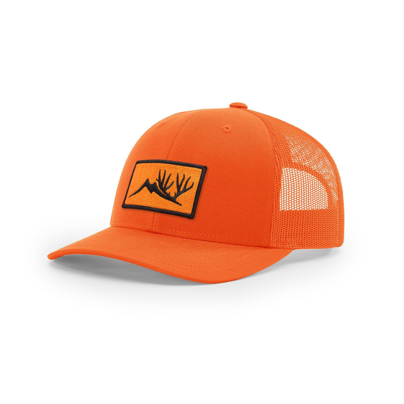 Orange Ball cap with Altitude Outdoors Logo on the Forehead