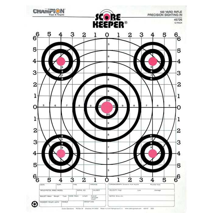 Champion Range and Target