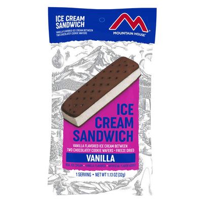 mountain house ice cream sandwhich vanilla 