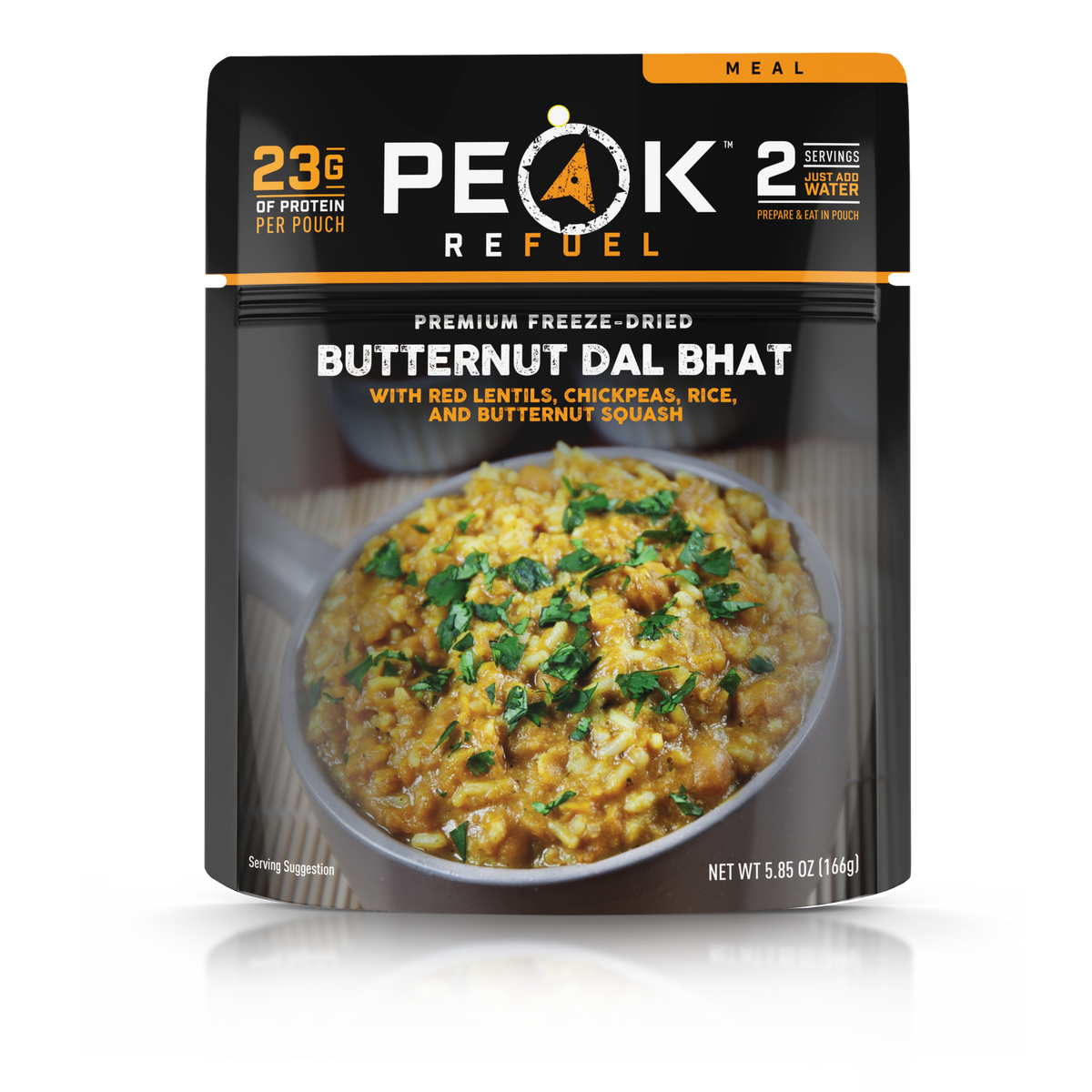 Peak refuel butternut dal bhat meal