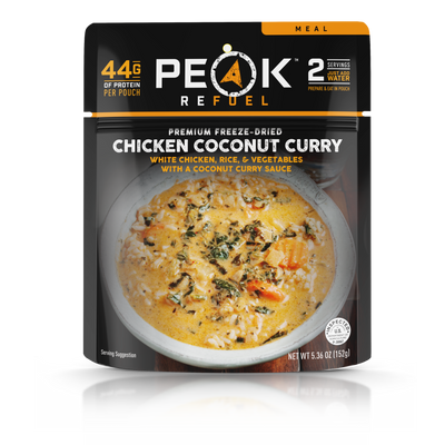 peak refuel chicken coconut curry meal