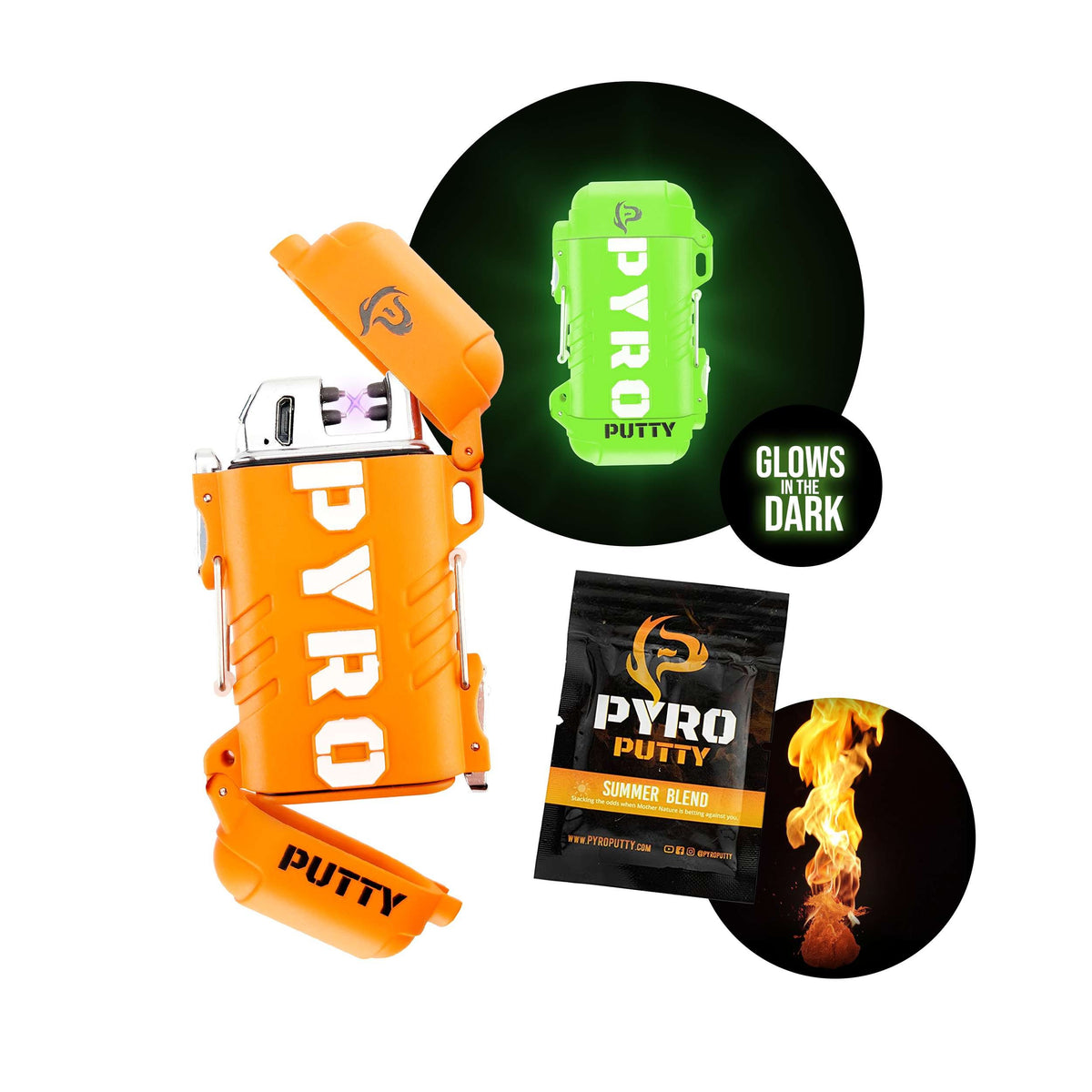Pyro Putty ELITE Dual Arch Rechargeable Lighter