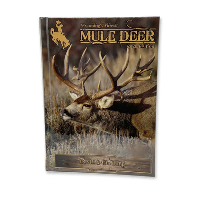 Wyoming's Finest Mule Deer book contains pictures and stories of record book typical mule deer and non-typical mule deer as well as other WY legendary mule deer.